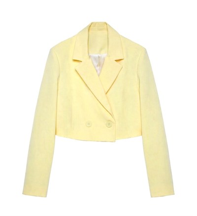 Kruvaze Crop Blazer 
