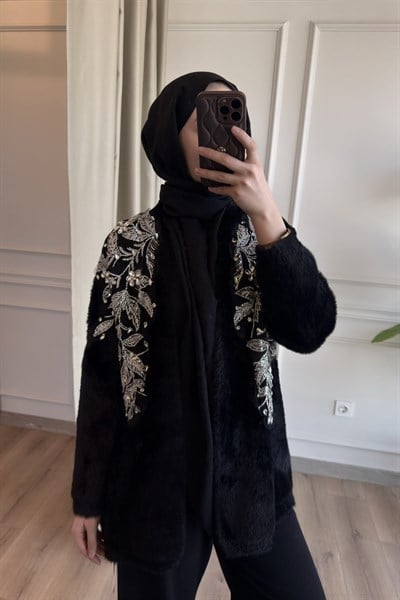 Siyah İthal Uzun Angora