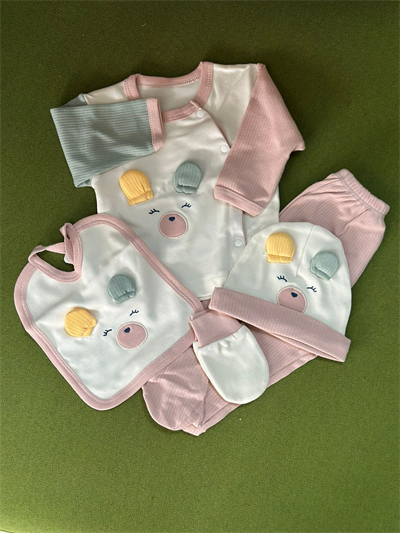 KIZ BEBEK KULAKLI 5 Lİ SET