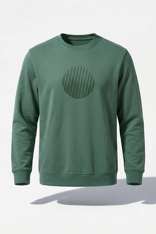 ROKETSAN AÇIK YEŞİL BASIC SWEATSHIRT