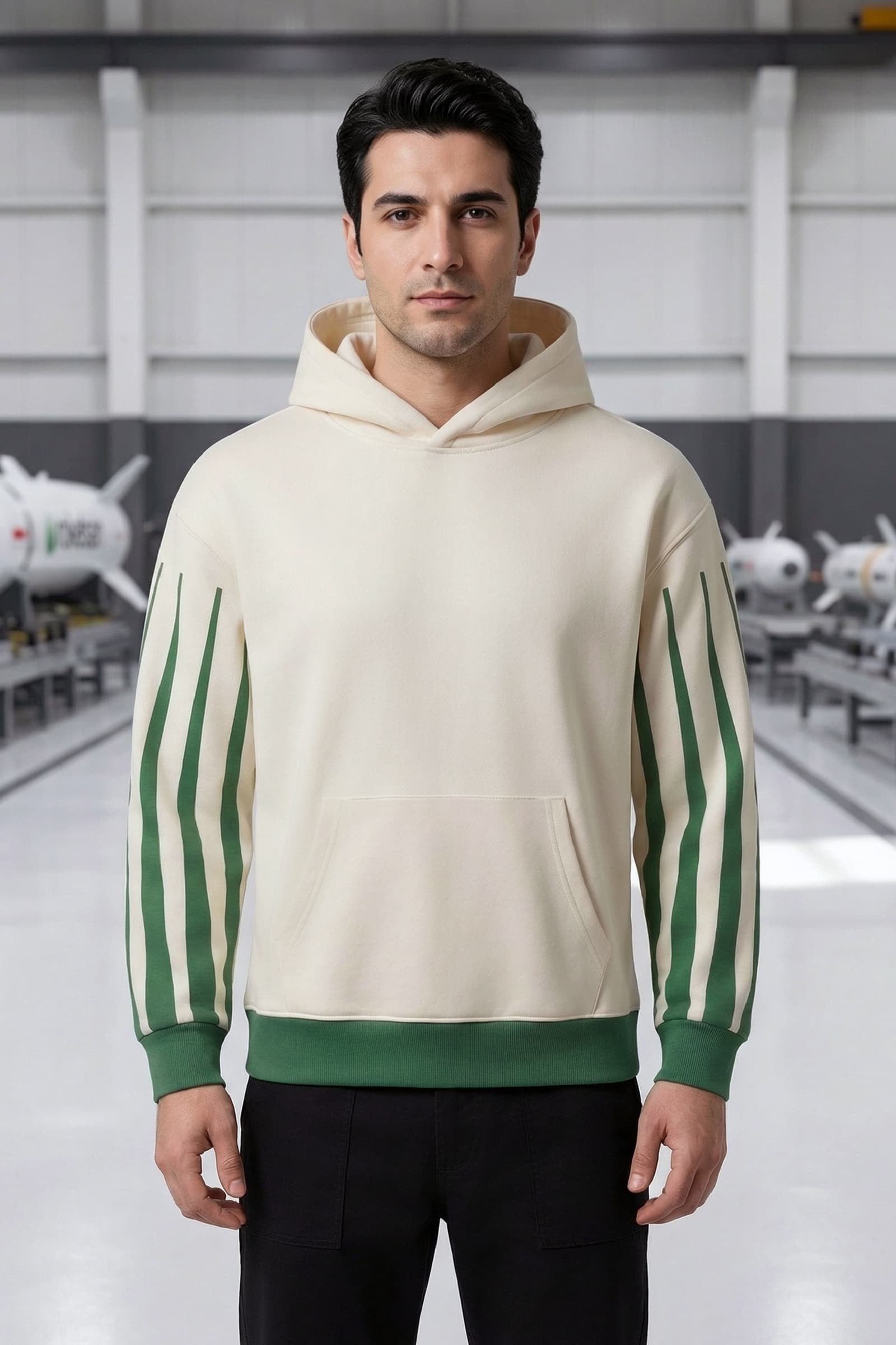 ROKETSAN OVERSIZE KAPÜŞONLU SWEATSHIRT