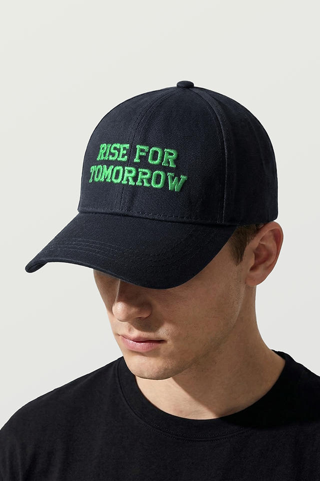 ROKETSAN RISE FOR TOMORROW %100 PAMUKLU LACİVERT KEP ŞAPKA