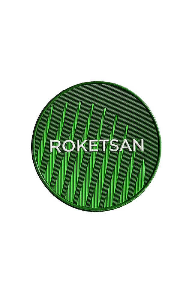 ROKETSAN YEŞİL AMBLEMLİ KOYU YEŞİL PEÇ