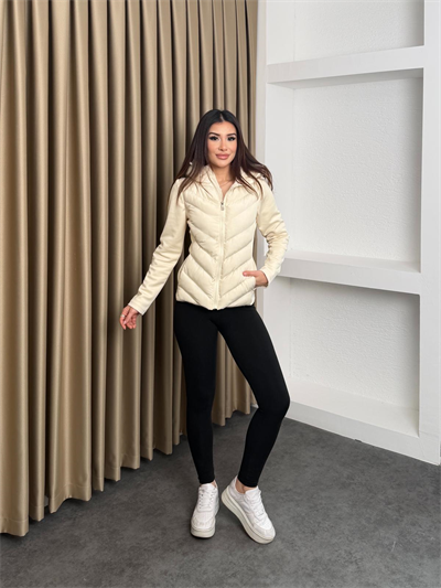 Kapüşonlu Range Viral Mont Ekru