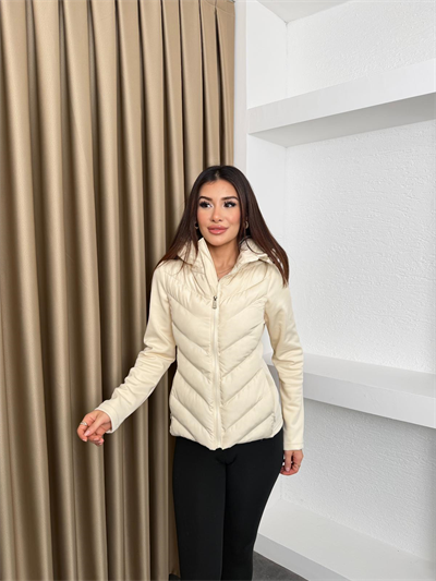 Kapüşonlu Range Viral Mont Ekru