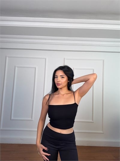 İp Askılı Modal Crop