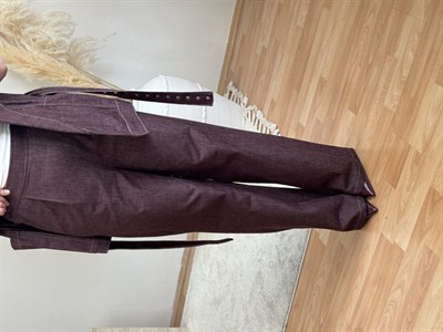  Denim Yelekli Takım