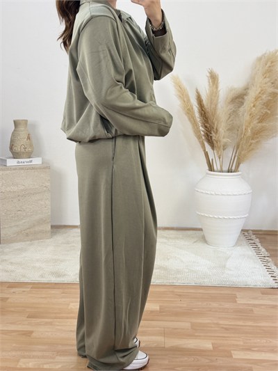     Soft Modal Bomber Takım-Çağla Yeşil