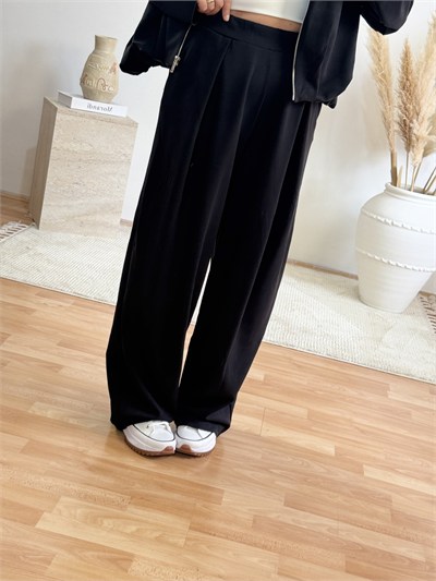     Soft Modal Bomber Takım-Siyah