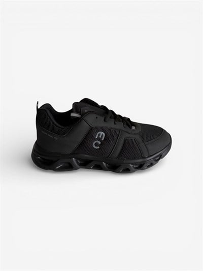 Erkek Günlük Spor Ayakkabı Rahat Hafif Taban Siyah Sneaker