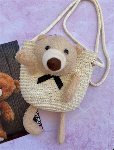 Teddy Hasır Çanta