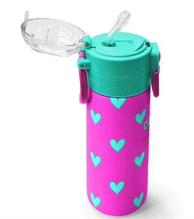 Coral High Kalp Desenli Pipetli ve Direk İçimli 500 ml Suluk