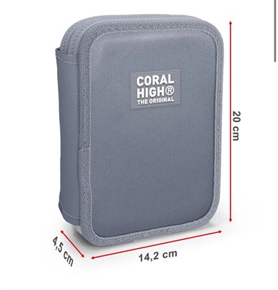 Coral High Dondurma Desenli 2 Katlı Kalemlik