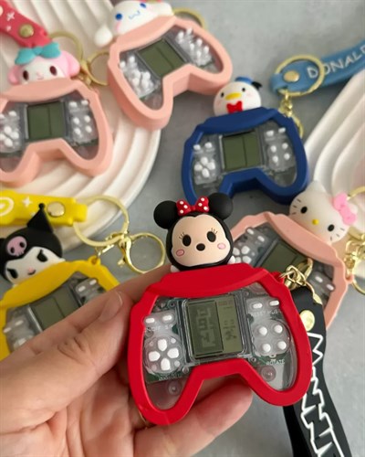 Tetris Oyunlu Anahtarlık & Çanta Aksesuarı