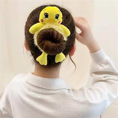 Peluş Topuz Tokası
