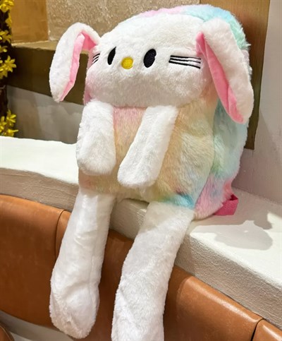 Işıklı Hareketli Hellokitty Peluş Çanta