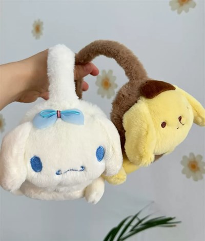 Kuromi Sanrio Peluş Kulaklık