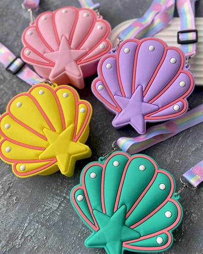 İstiridye  Silikon Çanta