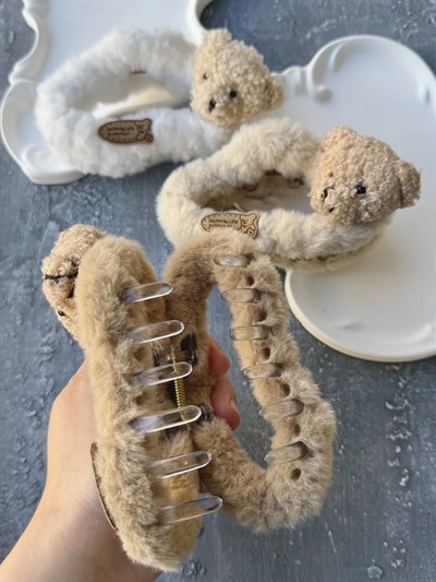 Teddy Peluş Mandal Toka