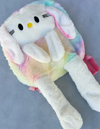 Işıklı Hareketli Hellokitty Peluş Çanta