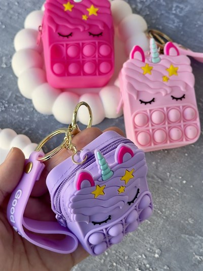 Popit Pony Anahtarlık & Para Cüzdanı