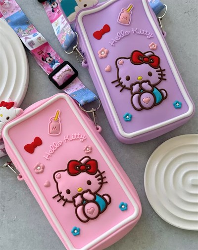Hello Kitty Telefon Çantası