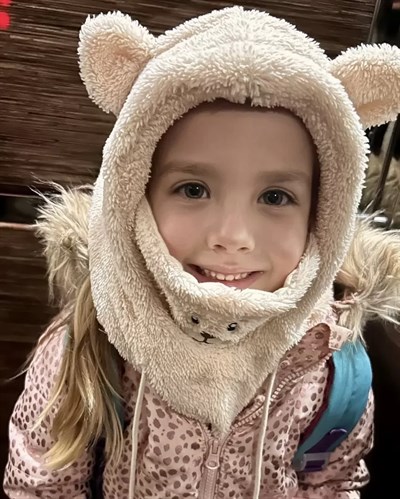 Krem Peluş Teddy Şapka & Atkı
