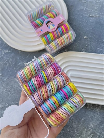 Soft Renkli Kutulu Lastik