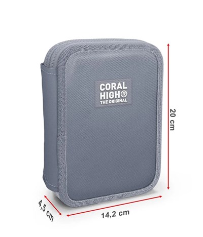 Coral High Kalp Desenli 2 Katlı Kalemlik