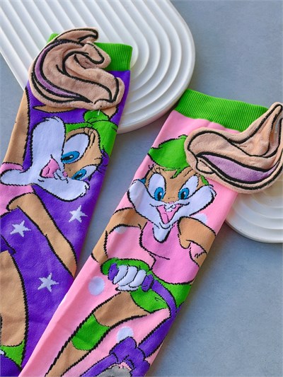 Lola Bunny 3 Boyutlu Uzun Çorap