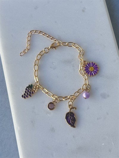 Sallantılı Deniz Temalı Charm Bileklik