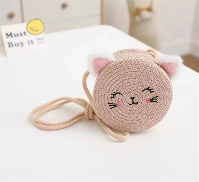 Kulakları Peluş Kedi Çanta