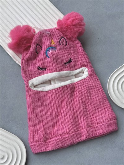Açık Pembe Unicorn Balaclava