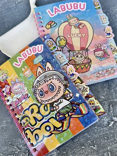 Labubu 250li Sticker & Not Defteri