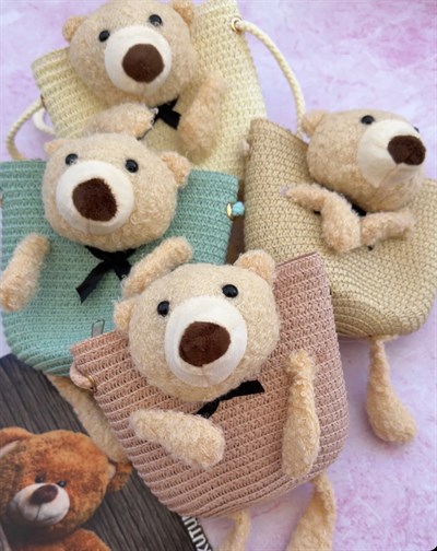 Teddy Hasır Çanta