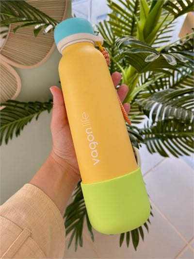 Vgnlife  750 ml Çelik Termos Suluk Sarı