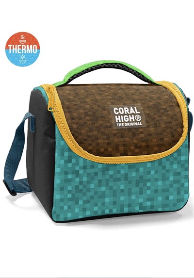 Coral High   3lü Craft Desenli Okul Çanta Seti