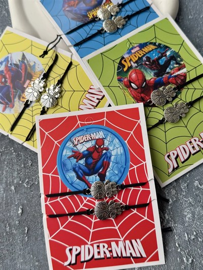 Spiderman Best Friends İkili Ayarlanabilir Kanka Bileklik