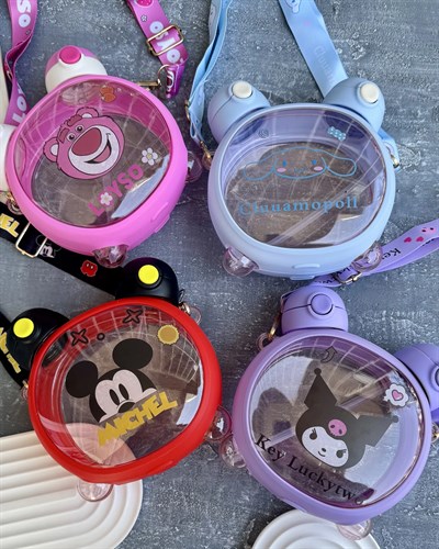 Kuromi Sanrio Çift İçimli Suluk