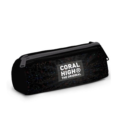 Coral High   Basketbol Desenli Üç Bölmeli Kalemlik