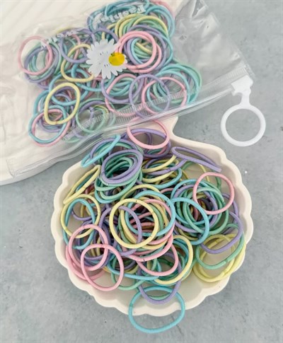 Cüzdanlı Soft Renkli Lastik