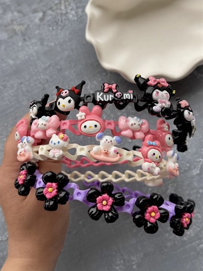 Kuromi Tam Esnek Taç