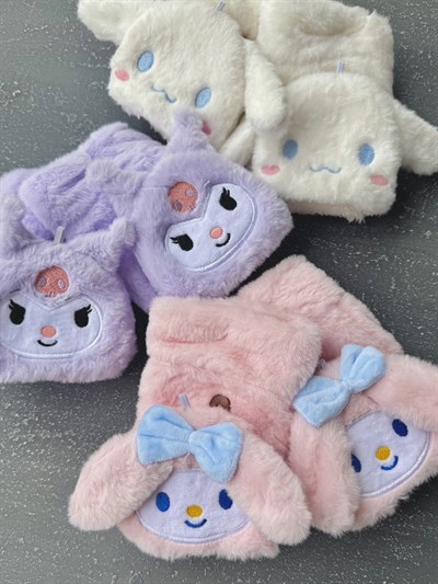 Kuromi My Melody Katlanabilir Eldiven