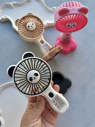 3 Aşamalı Tavşan & Panda Sarjlı Fan 