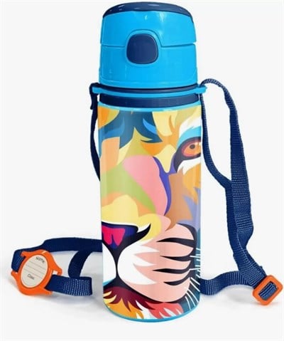 Coral High Aslan Desenli Çelik Suluk(600 ml)