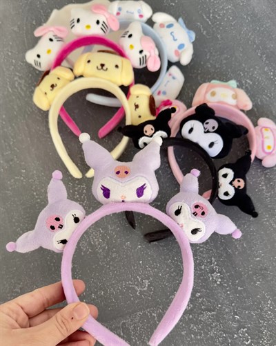 Kuromi  Peluş Taç