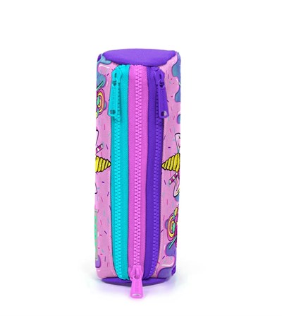 Coral High Pembe Mor Milkshake Dondurma Desenli Kalemlik