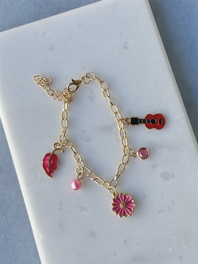 Sallantılı Deniz Temalı Charm Bileklik