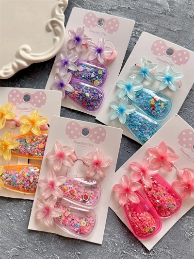 Lotus Şeffaf Çıtçıt Lastik Set