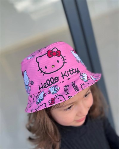 Pembe Hello Kitty Şapka